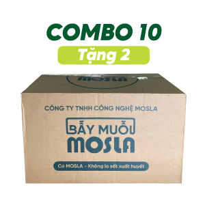 Bẫy muỗi MOSLA combo mua 10 tặng 2 | Miễn phí vận chuyển
