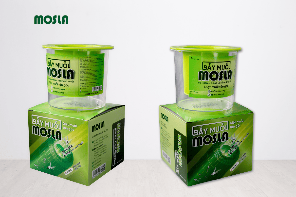 Điểm khác biệt của sản phẩm bẫy muỗi MOSLA