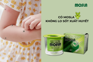 Có MOSLA không lo sốt xuất huyết