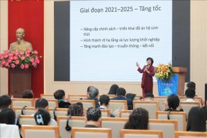 Quang cảnh hội thảo. Ảnh: Hoàng Hiếu /TTXVN