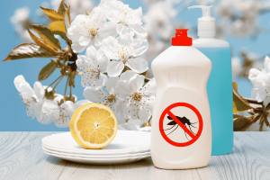 Cách đuổi muỗi bằng nước rửa chén