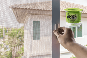 Sự kết hợp giữa cửa lưới chống muỗi và giải pháp diệt muỗi sinh học