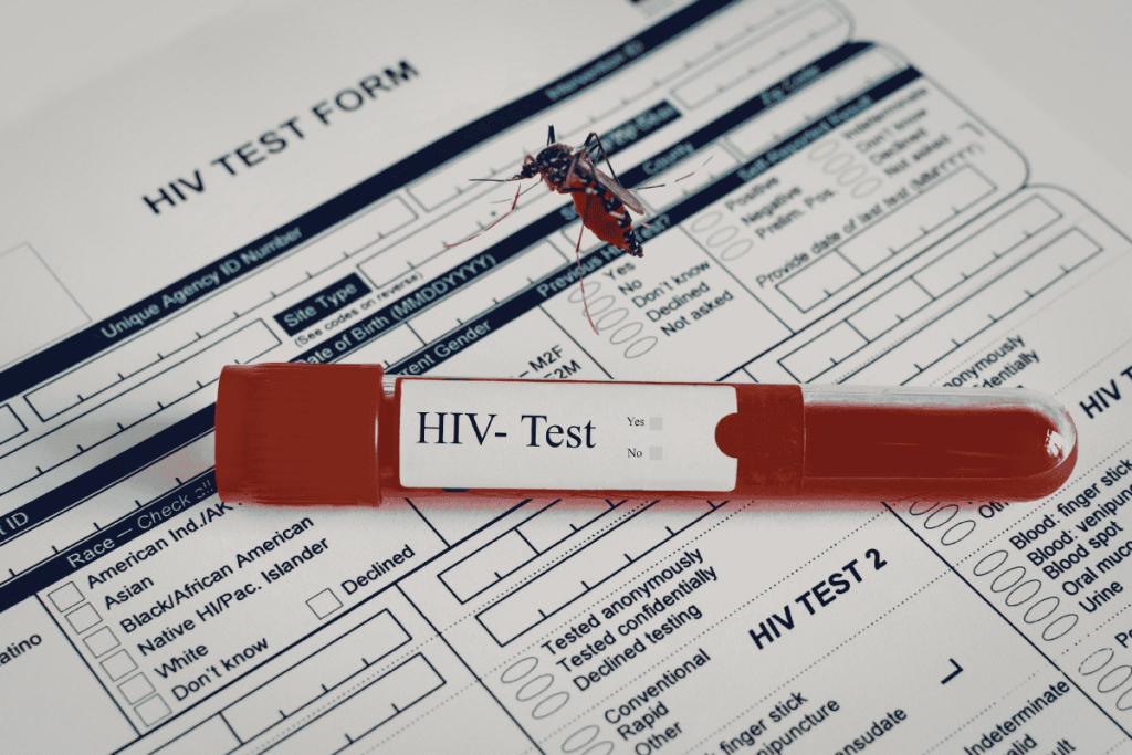 Muỗi có lây truyền hiv không